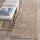 preview thumbnail 5 of 48, SAFAVIEH Malibu Handmade Shag Senem Casual Rug 2'3" x 7' Runner - Natural