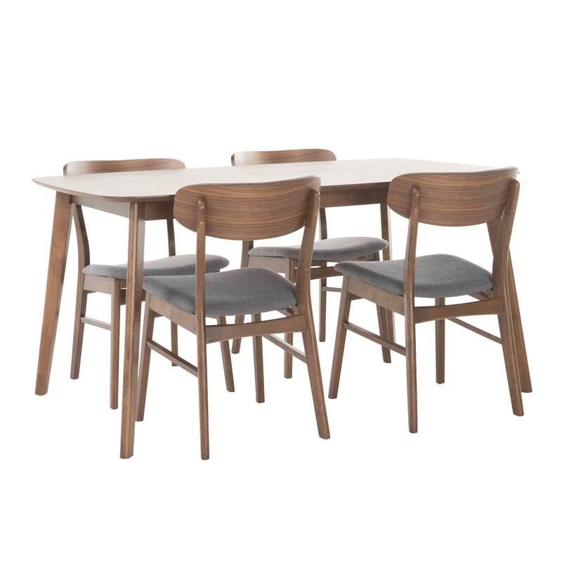 Dimick Mid-Century Modern 5 Piece Dining Set by Christopher Knight Home