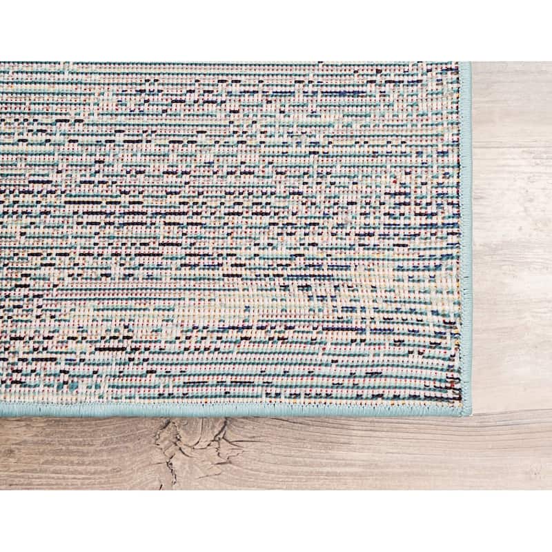 Contemporary Zhale Collection Area Rug