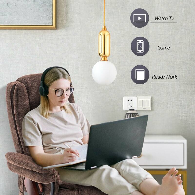 Mcombo Recliner Chair with Ottoman, Fabric Accent Chair with Vibration Massage, Swivel Chair with Wood Base, for Room 9099