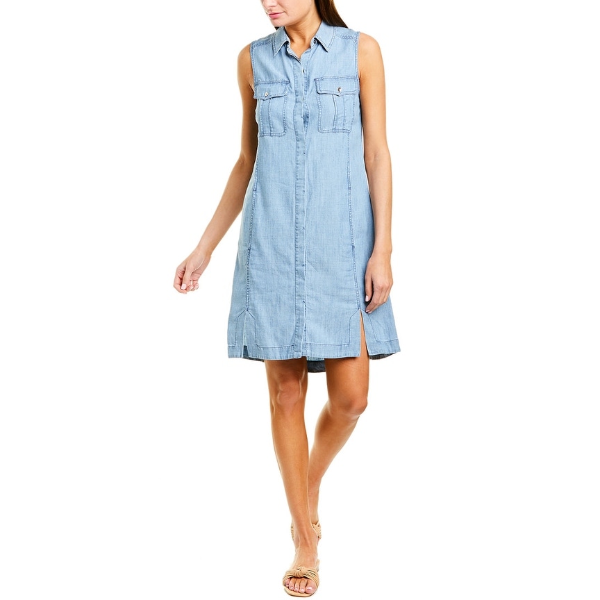 trina turk denim dress