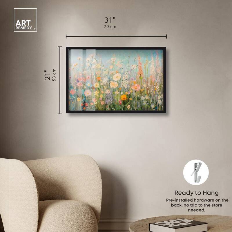 Soft Focus Flora II Shadowbox by Art Remedy