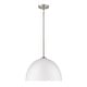 preview thumbnail 12 of 19, Zoey Modern Large 1 Light Pendant