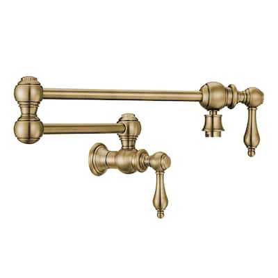 Whitehaus WHKPFLV3-9550-NT Vintage III Plus 1.8 GPM Wall Mounted
