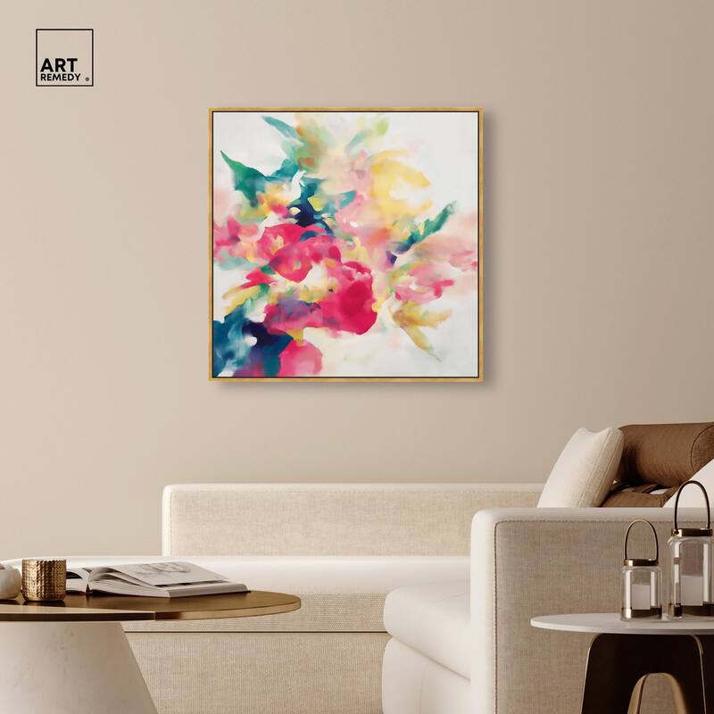 Essence of a Flower II Canvas by Art Remedy