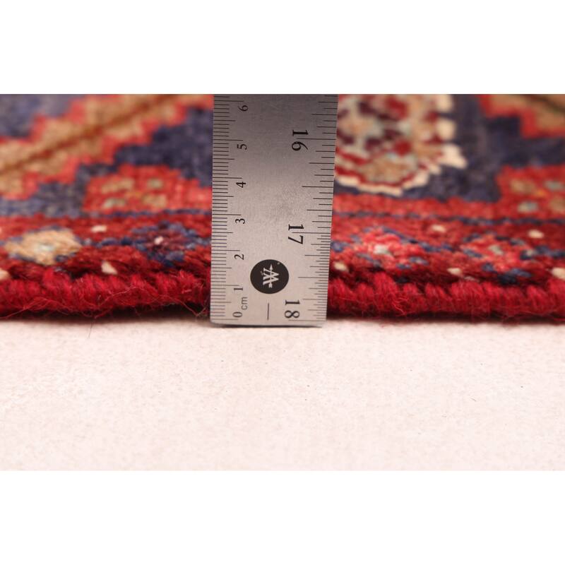 ECARPETGALLERY Hand-knotted Konya Anatolian Red Wool Rug - 3'2 x 9'7