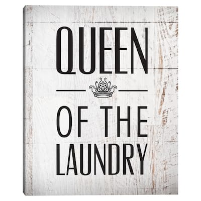 Queen of Laundry I Canvas Art Print