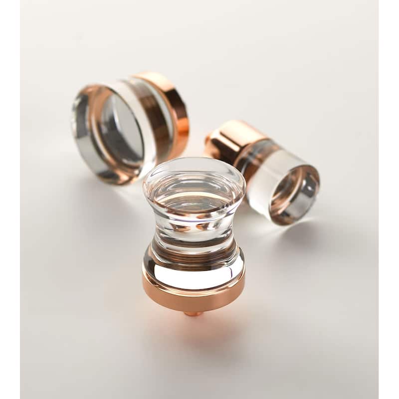 Schaub and Company City Lights 1-1/8" Contemporary Hourglass Concave
