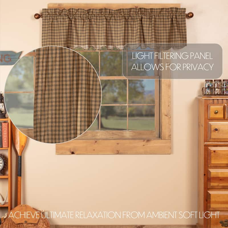 Cedar Ridge Valance Scalloped