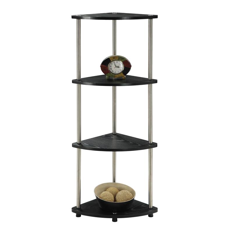 Convenience Concepts Designs2Go 4 Tier Corner Shelf
