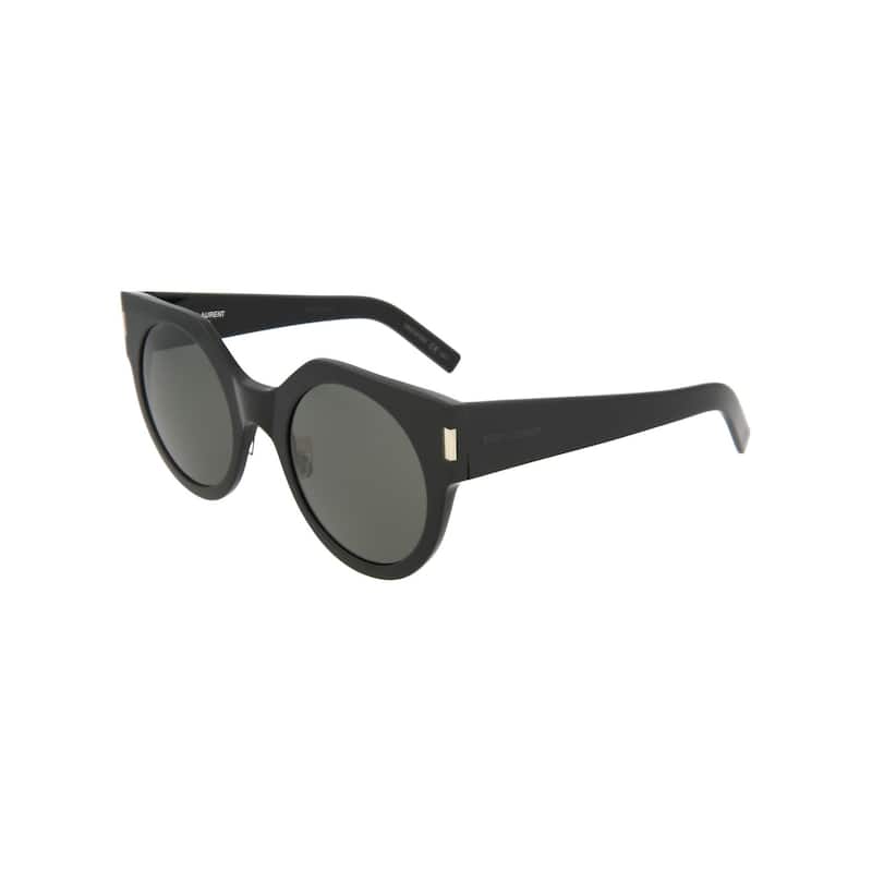 Saint Laurent Round-Frame Acetate Sunglasses