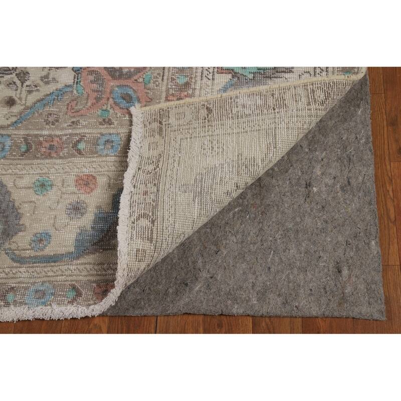 Tabriz Persian Area Rug Hand-Knotted Wool Carpet - 7'8"x 11'0"