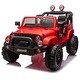 preview thumbnail 30 of 47, Kids' 24V Electric Ride-On Car, High-Low Speed, Pull Rod Design, Multimedia Player, and Rear Suspension System
