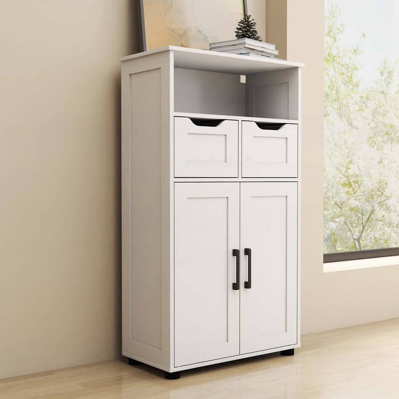 Storage Cabinet with Adjustable Shelves,Perfect for Living,Dining,Office and More Spaces