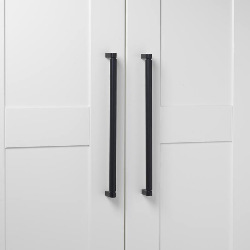 GlideRite 12-5/8 Inch 320mm Center to Center Solid Smooth Cabinet Bar Pull - 4787-320