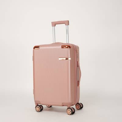 4-piece hard luggage, 360 ° dual rotating four-wheel luggage, password lock
