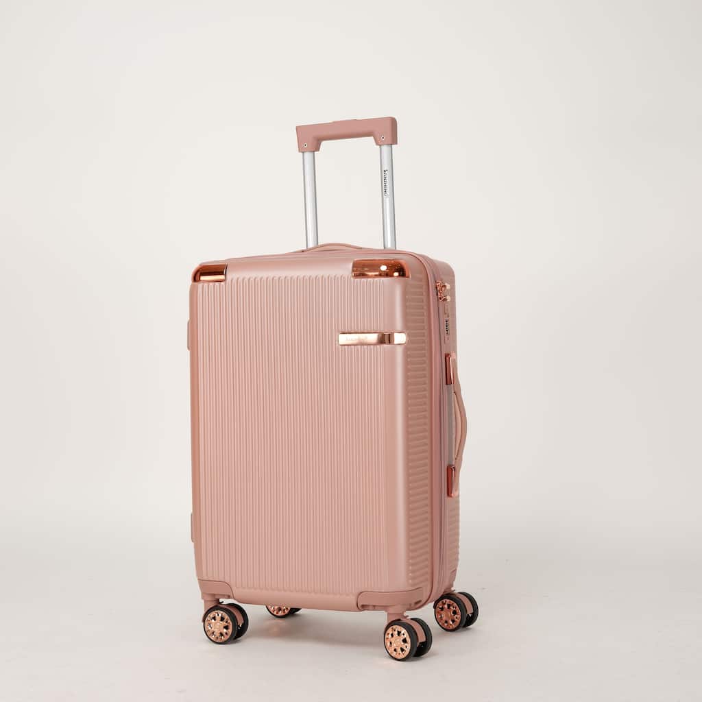 4-piece hard luggage, 360 ° dual rotating four-wheel luggage, password lock