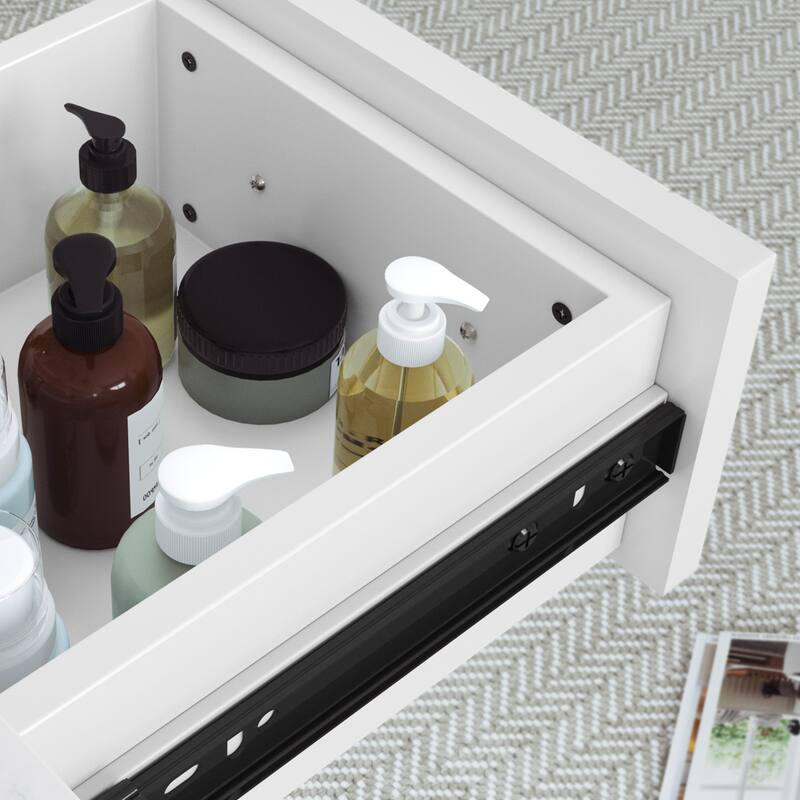 Bathroom Vanity with Marble Top and Sink
