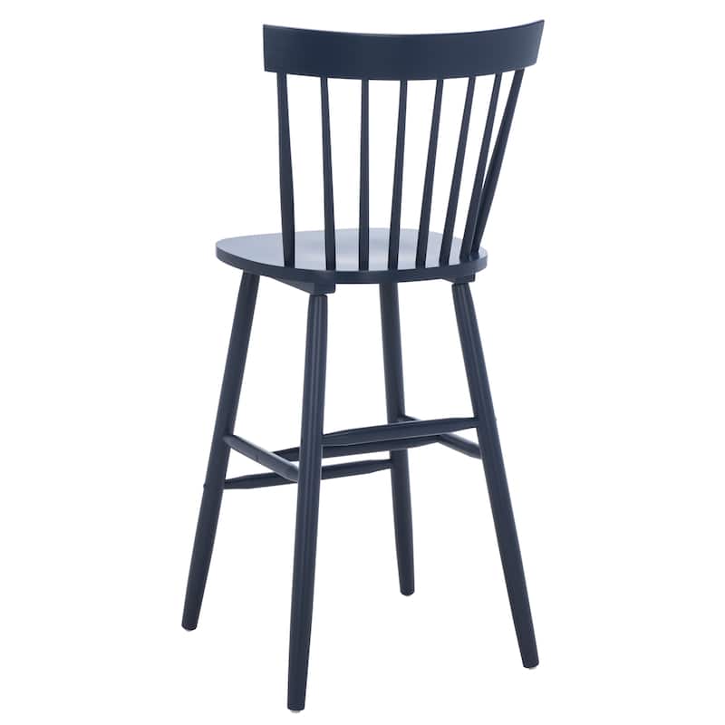 SAFAVIEH Belva 30-inch Spindle Farmhouse Bar Stool (Set of 2) - 20" W x 21" D x 44" H - 20"W x 21"D x 44"H