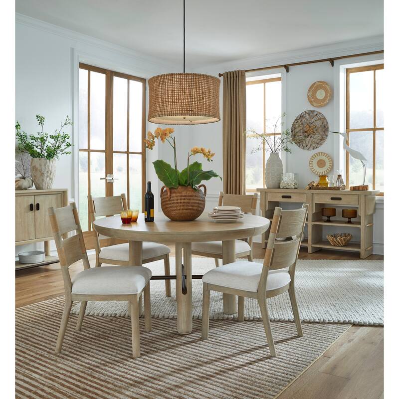 Salt Life Home Sunset Cove Sanibel Brown Server - 68''W x 18''D x 36''H