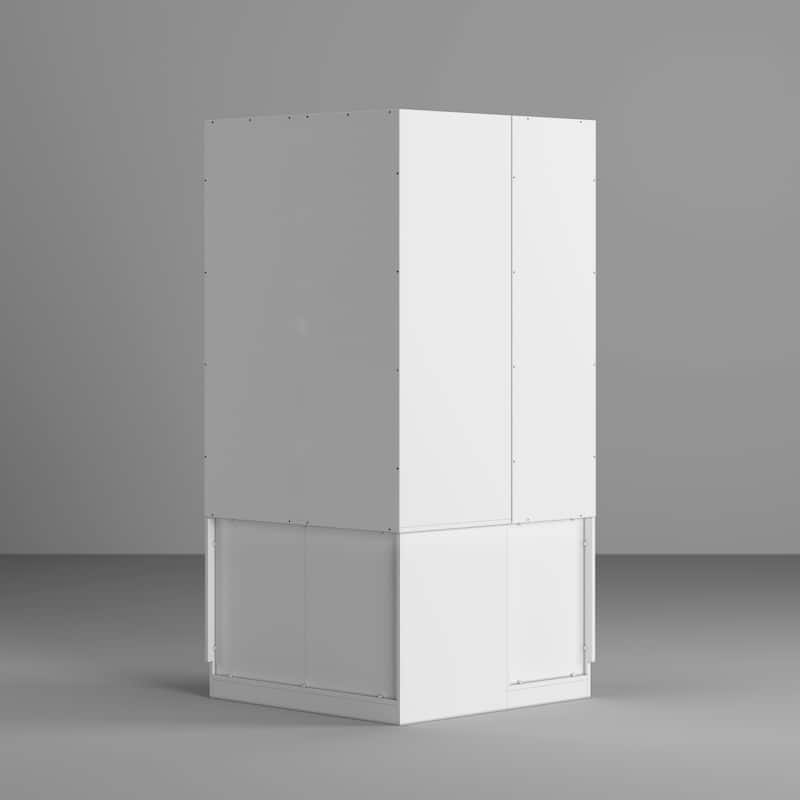 Armoires Wardrobes Shelves Door Bedroom Storage Closet(93.9"/74.2"H)