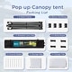 preview thumbnail 15 of 40, 10' x 10' Pop Up Outdoor Canopy Tent Commercial Instant Reinforce Canopies with Wheel Carry Bag & Storage Pocket - 10x10'
