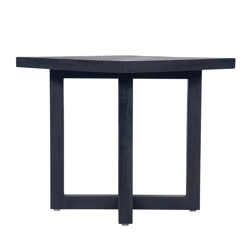 Hamel Outdoor Acacia Wood Square Side Table by Christopher Knight Home