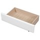 preview thumbnail 22 of 48, Seashell-Shaped Platform Bed Frame with 2 Drawers & LED