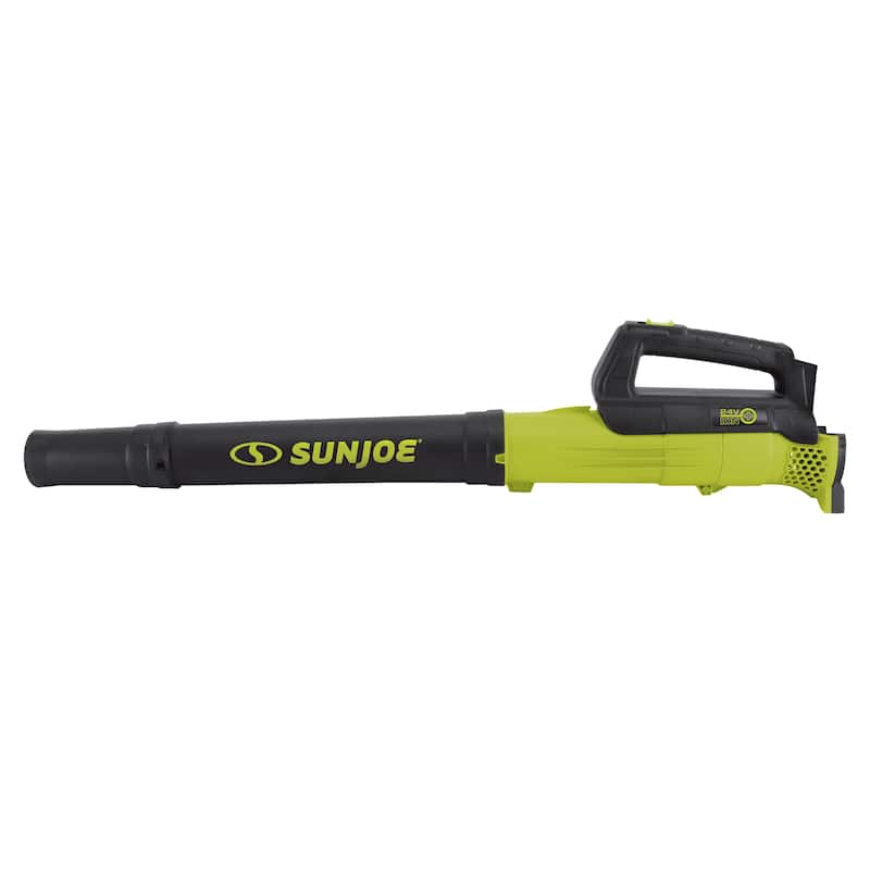 Sun Joe 24V iON 100-MPH 280-CFM Cordless Compact Turbine Jet Blower