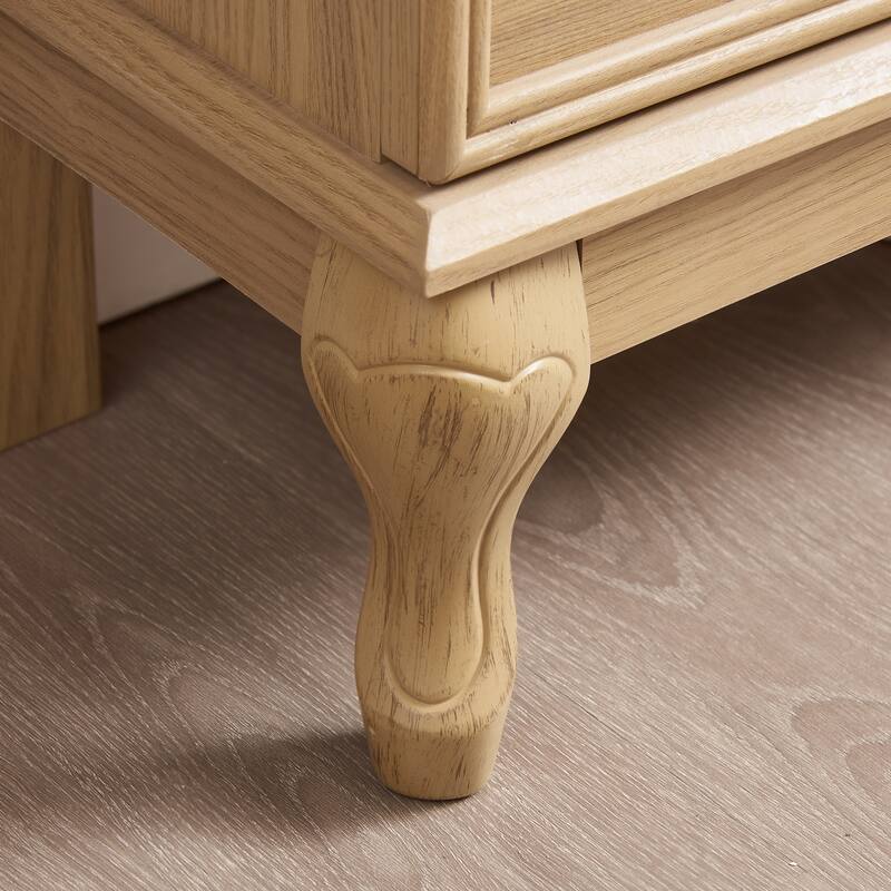 Curio Cabinet Lighted Glass Cabinet Glass Wine Cabinet Curio Display Cabinet with Adjustable Glass Shelves