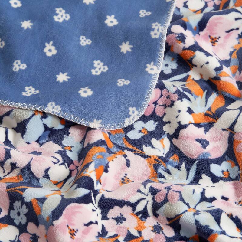 Hunter Reversible Plaid Plush Throw Blankets