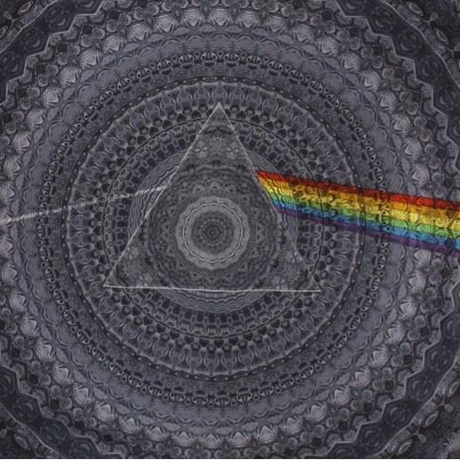 Shop Handmade 3d Pink Floyd Dark Side Of Moon Shadow Black