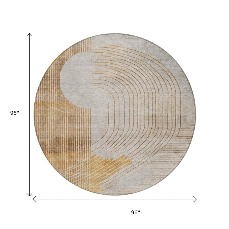 HomeRoots Geometric Transitional Rectangle Outdoor Rug