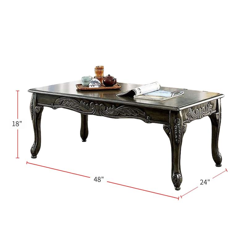 3 Piece Wooden Table Set