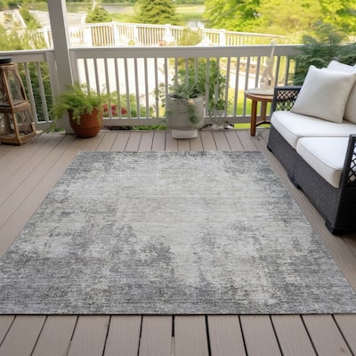Machine Washable Indoor/ Outdoor Chantille Rug