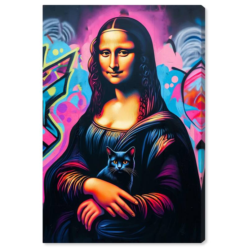 Lisa's Little Secret II Canvas by Art Remedy, Gallery Wrapped - 20" x 30"