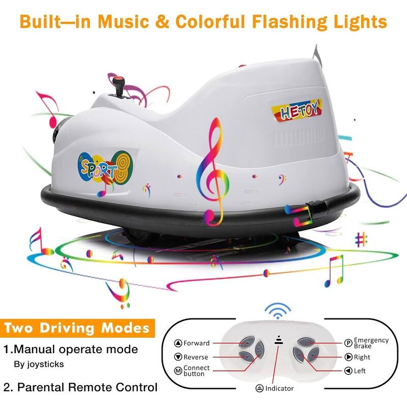 Electric Kids Ride On Bumper Car Gift