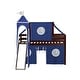preview thumbnail 99 of 117, JACKPOT Prince & Princess Low Loft Twin Bed, Ladder Slide Tent & Tower