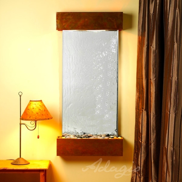 Cascade Springs Fountain - Rustic Copper - Squared Edges - Choose Options