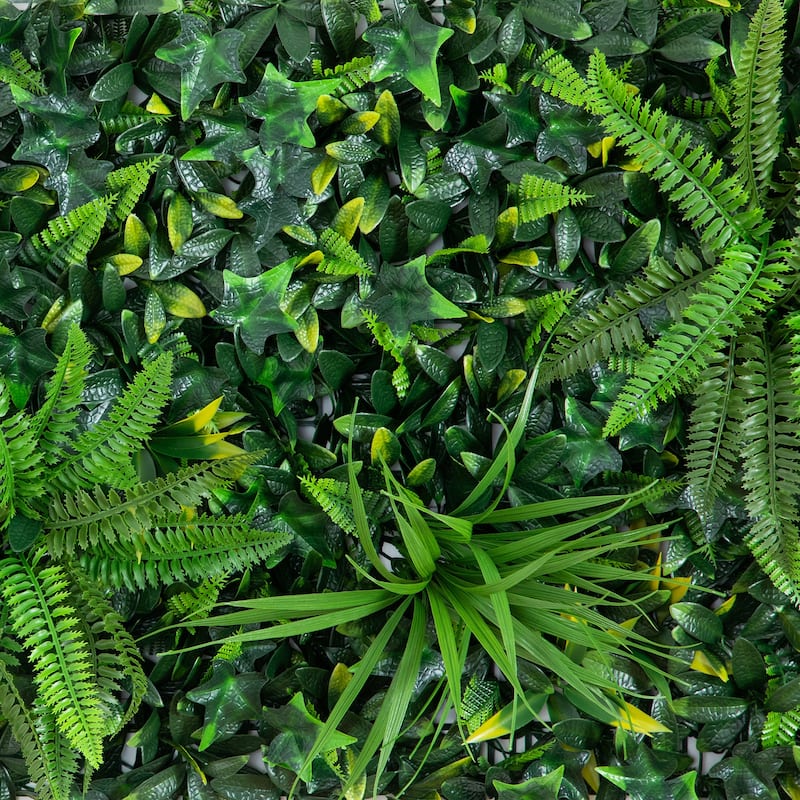Andean Cloud Forest Artificial Living Wall Panel - 40" - Green