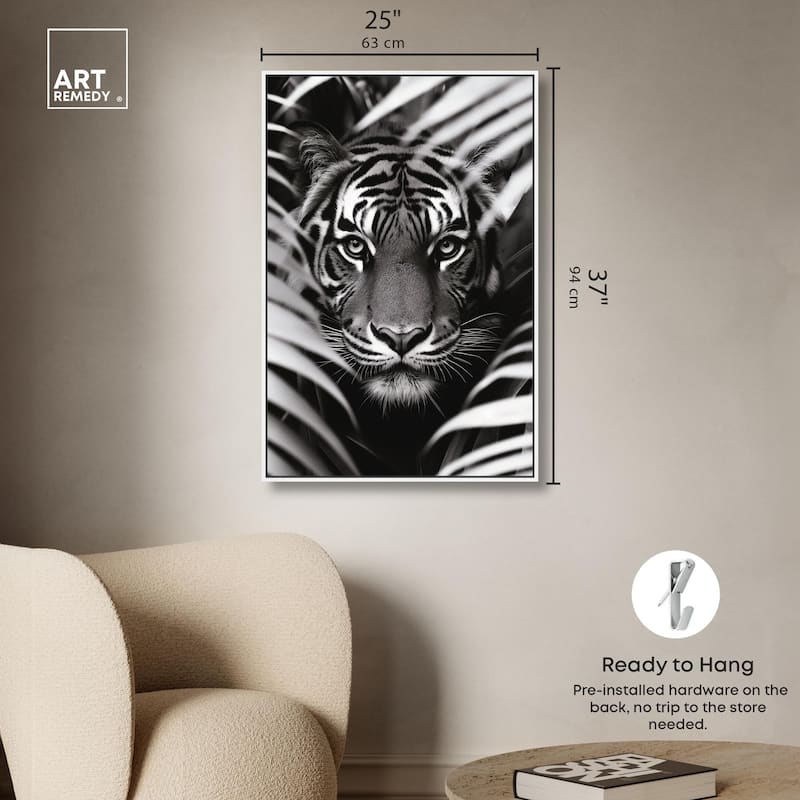 Hunter's Eyes Canvas by Art Remedy