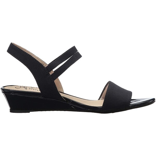 lifestride yolo women's wedge sandals