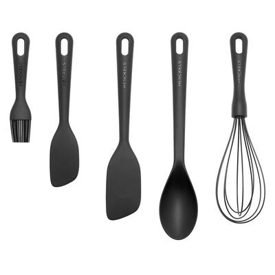 Henckels Silicone Onyx 5-pc Baking Utensil Set - Black