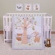 preview thumbnail 1 of 6, Friendly Forest 4 Piece Crib Bedding Set