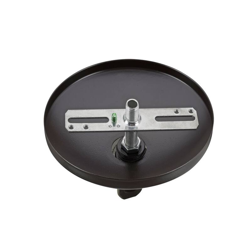 Aspen Creative Contemporary Chandelier & Light Fixture Canopy Kit w/Collar Loop,Oil Rubbed Bronze,5"Diameter,1" Center Hole,2PK