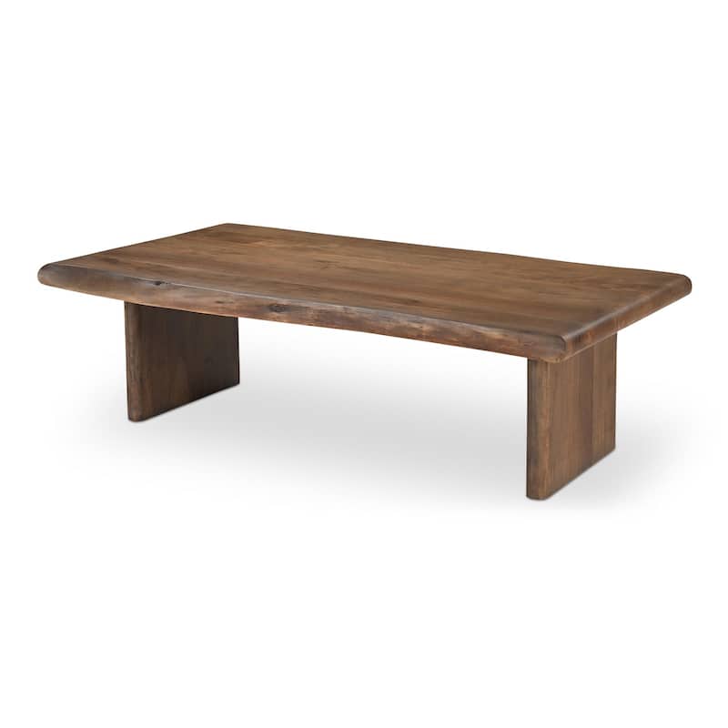 NADAAL STUDIOS Jorah, Wodden Coffee Table, Brown - 55 X 30 X 16