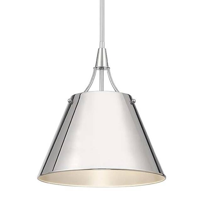 Savoy House 7-4499-1 Willis 14" Wide Pendant - Polished Nickel