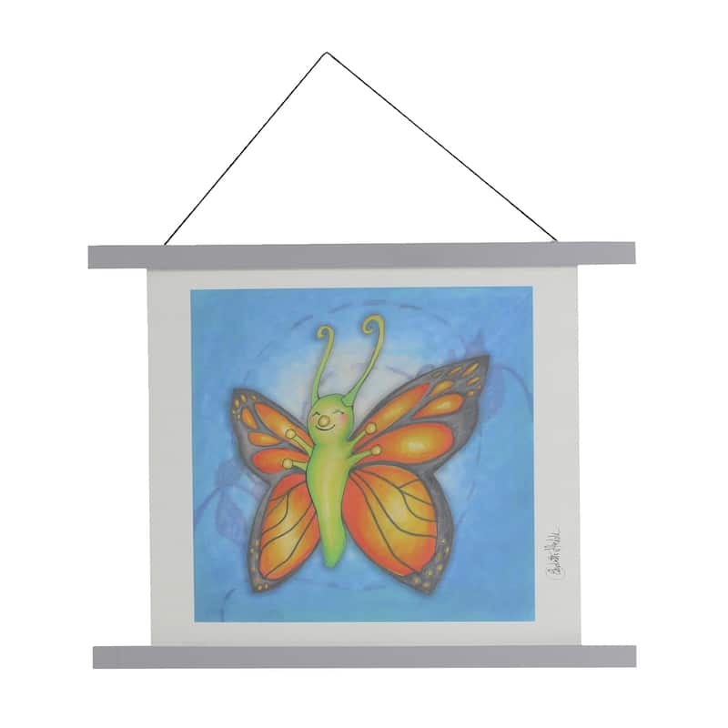 Magnetic Wooden Poster Hanger Frame, Black, White or Gray