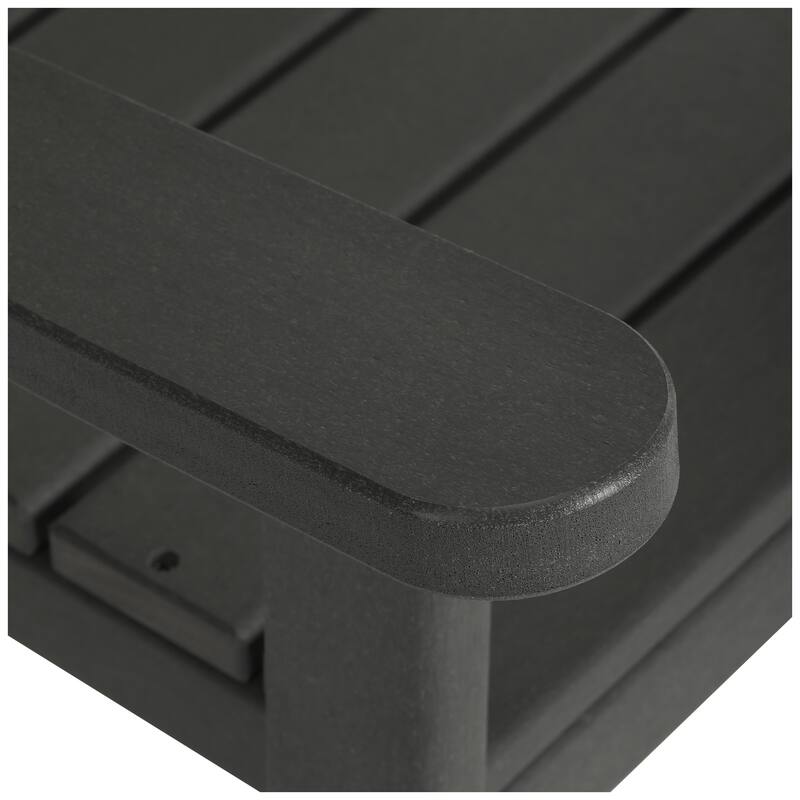 Laguna Kids Outdoor Poly Rocking Chair with Side Table 3-Piece Set