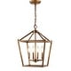 preview thumbnail 149 of 198, Marion Lantern Metal LED Pendant, by JONATHAN Y